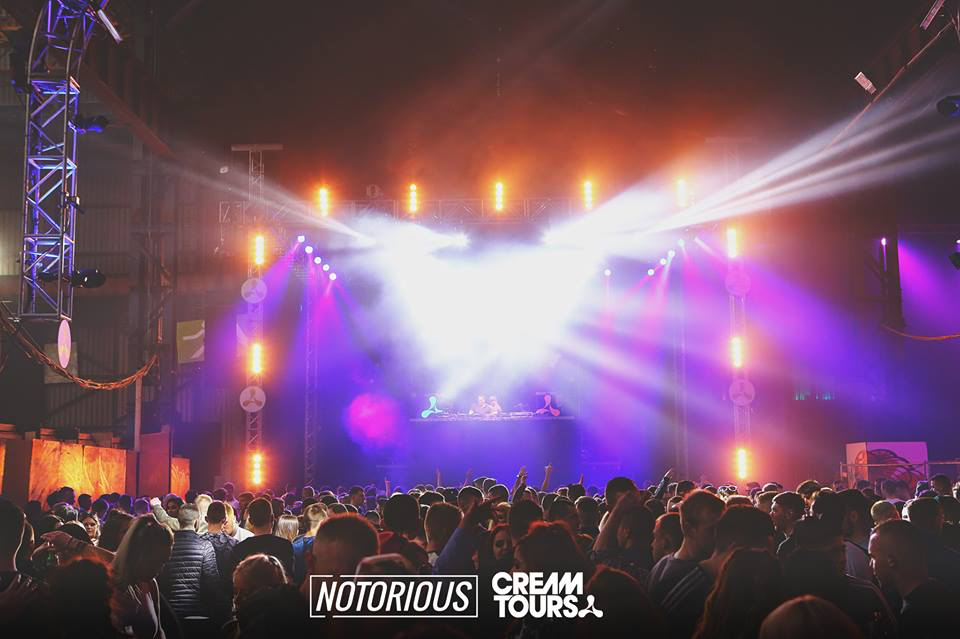 Avolites controls fast-paced rave lighting for Cream Tours at T13 warehouse